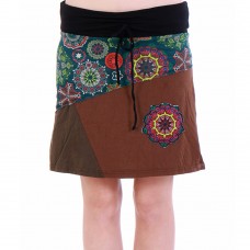 Knee A-line  skirt KP297
